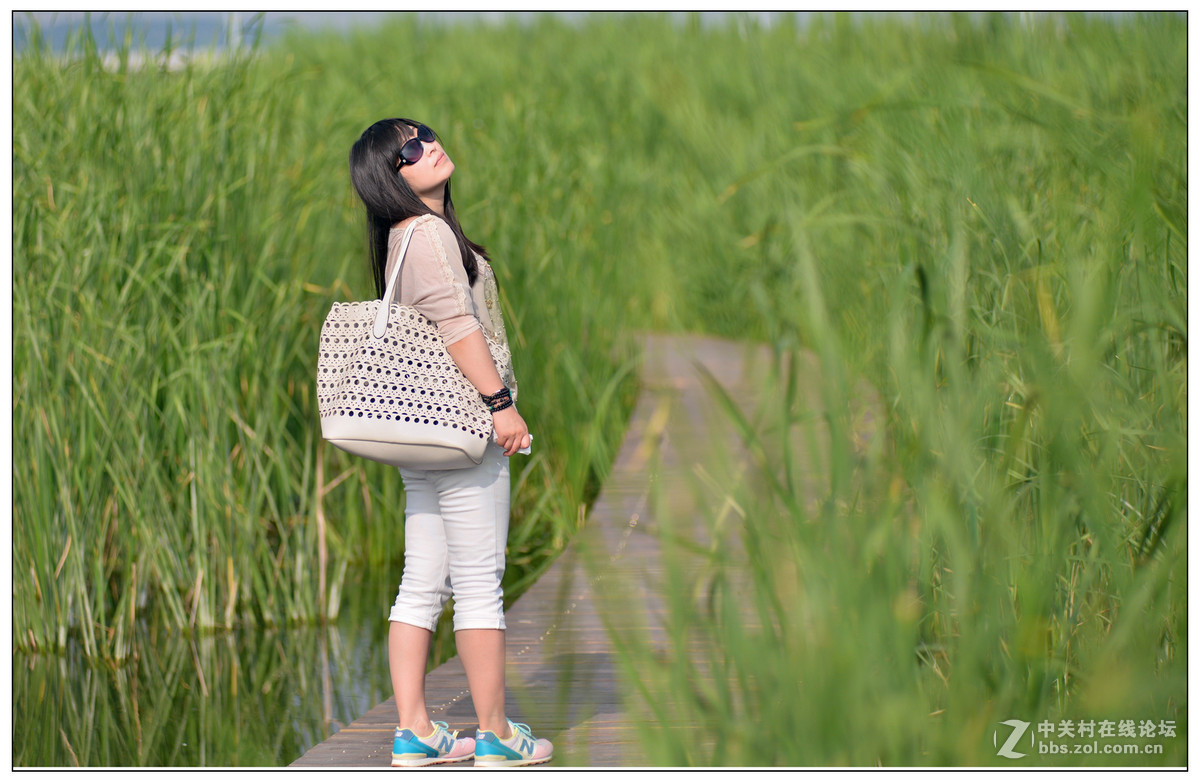 夏日再试小钢炮--- 一组人像