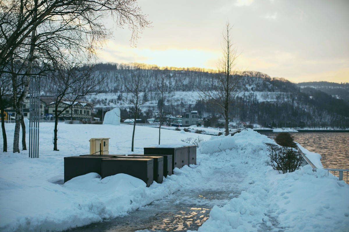 その日の洞爷湖