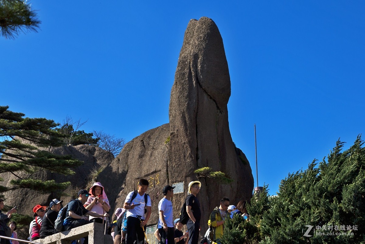 黃山迎客松景區隨拍