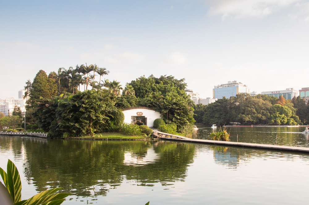 周末游流花湖公园