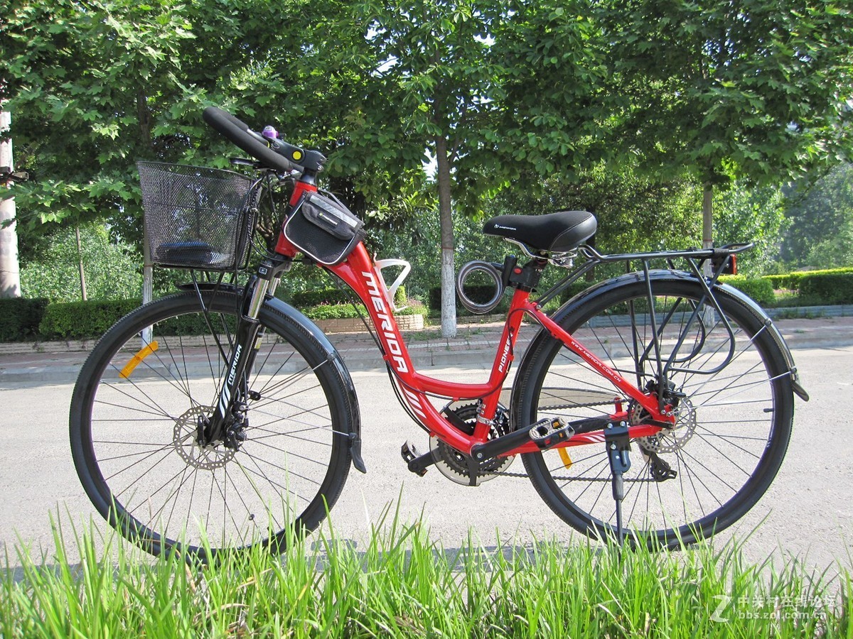 12年春我的美利达红色车