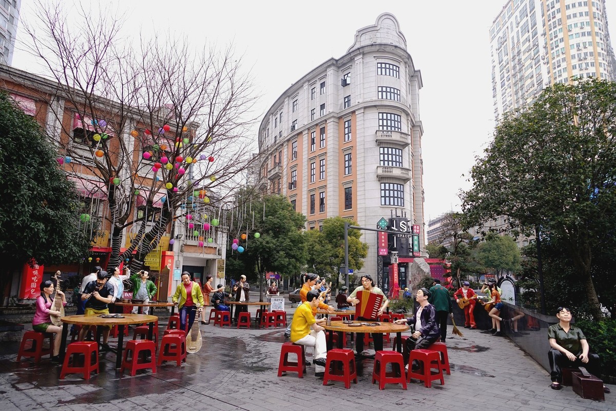 武汉印象冬日的吉庆街