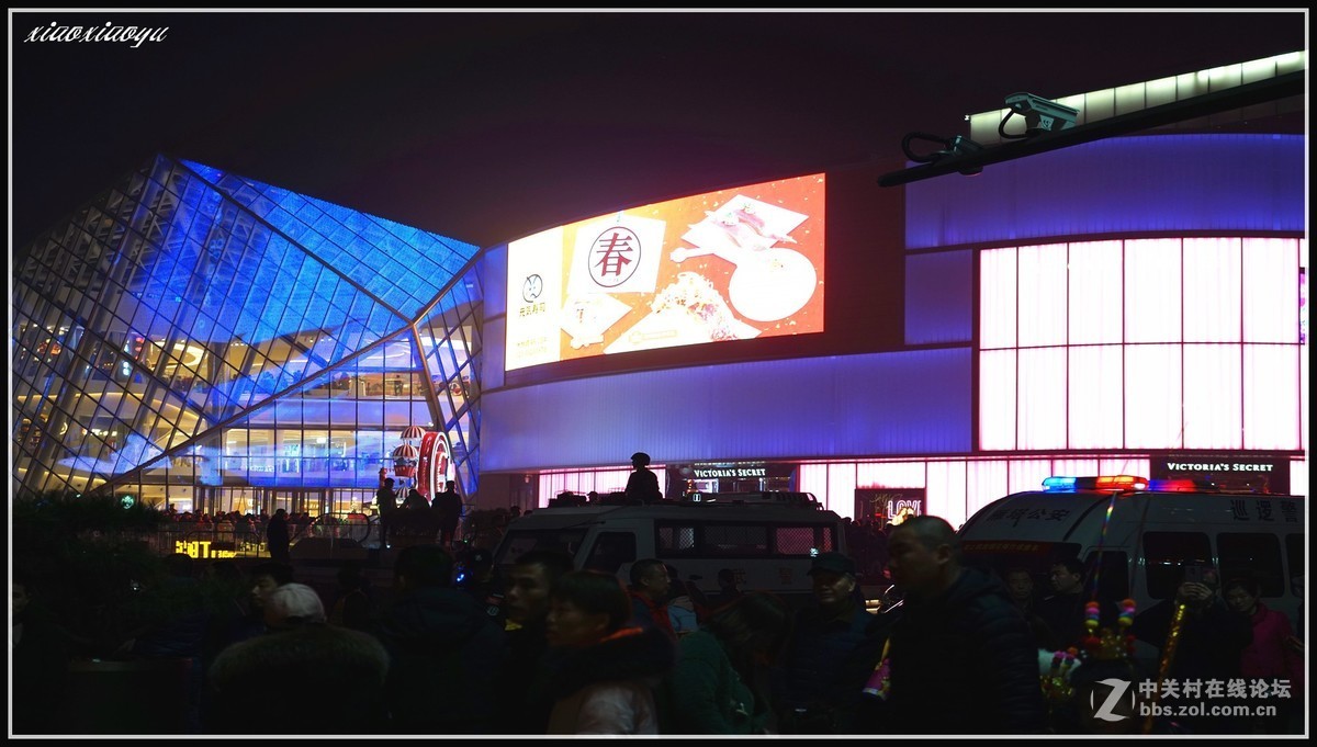 西安   大雁塔激光表演