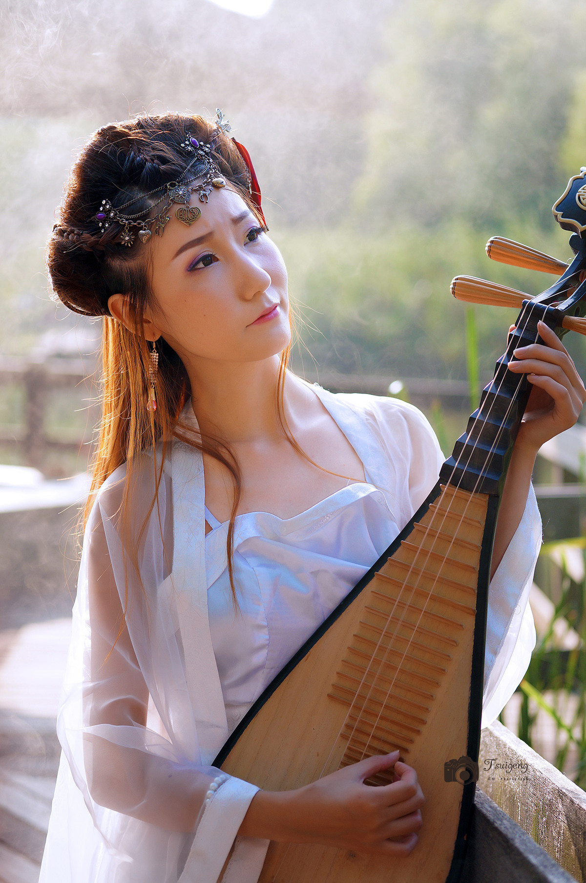 #2015MissChinajoy摄影大赛#+琵琶仙子