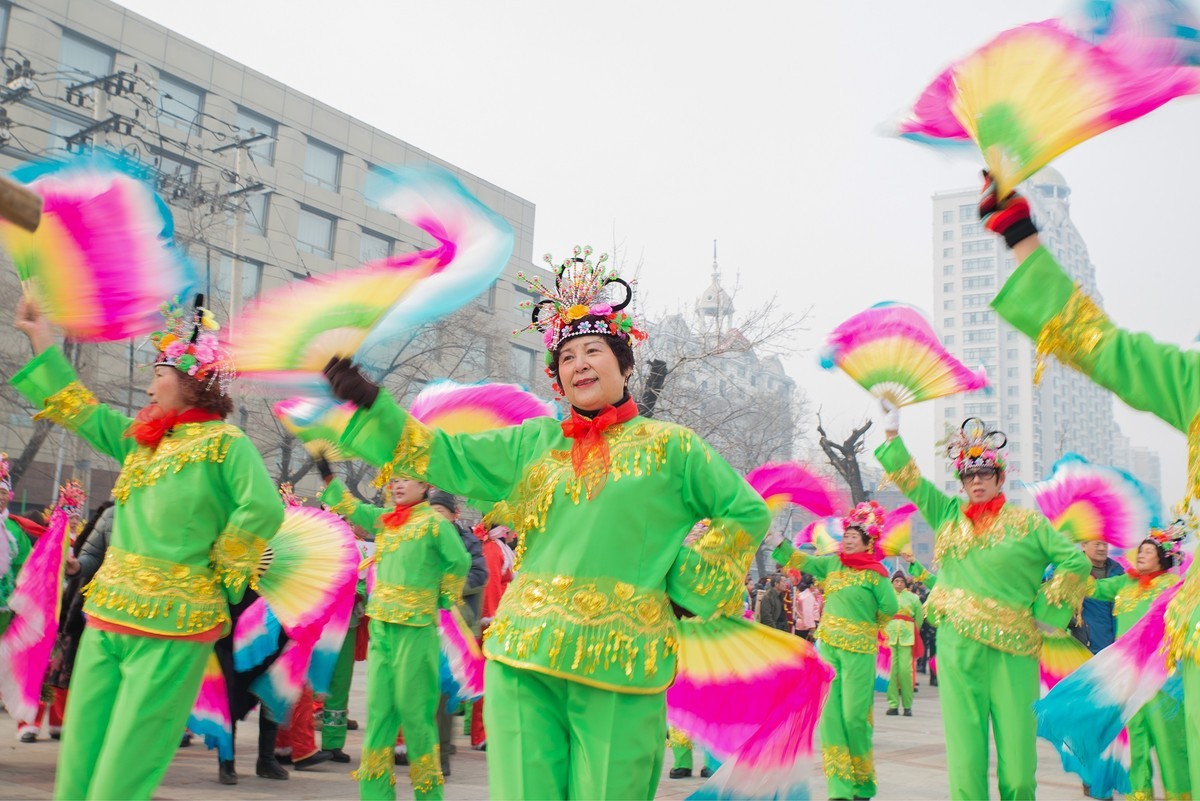 正月十五闹元宵，东北大秧歌扭起来！