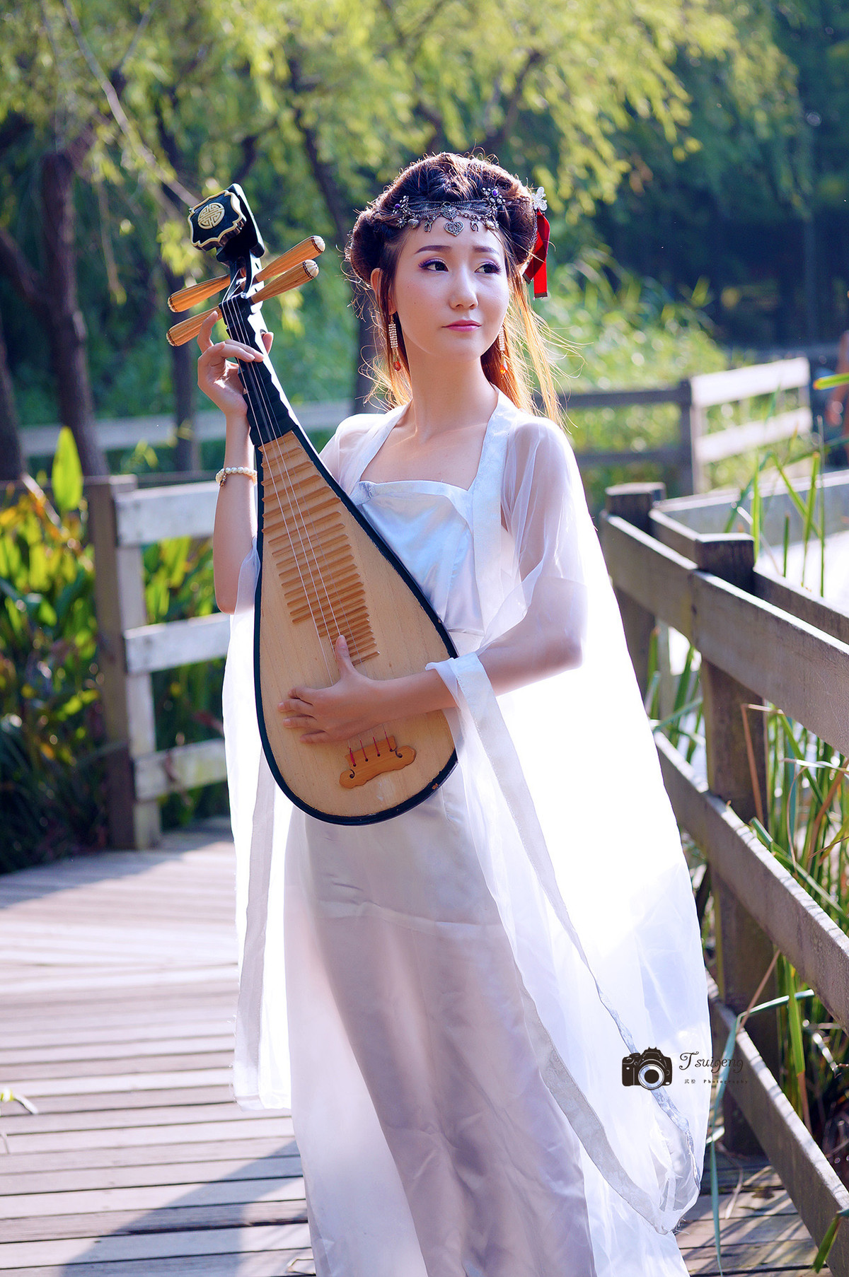 #2015MissChinajoy摄影大赛#+琵琶仙子