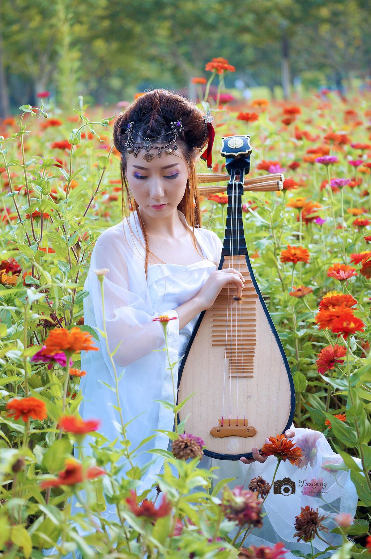 #2015MissChinajoy摄影大赛#+琵琶仙子