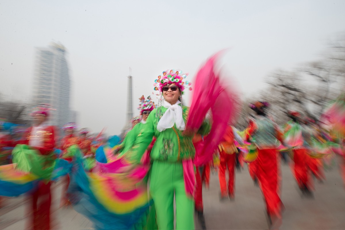 正月十五闹元宵，东北大秧歌扭起来！