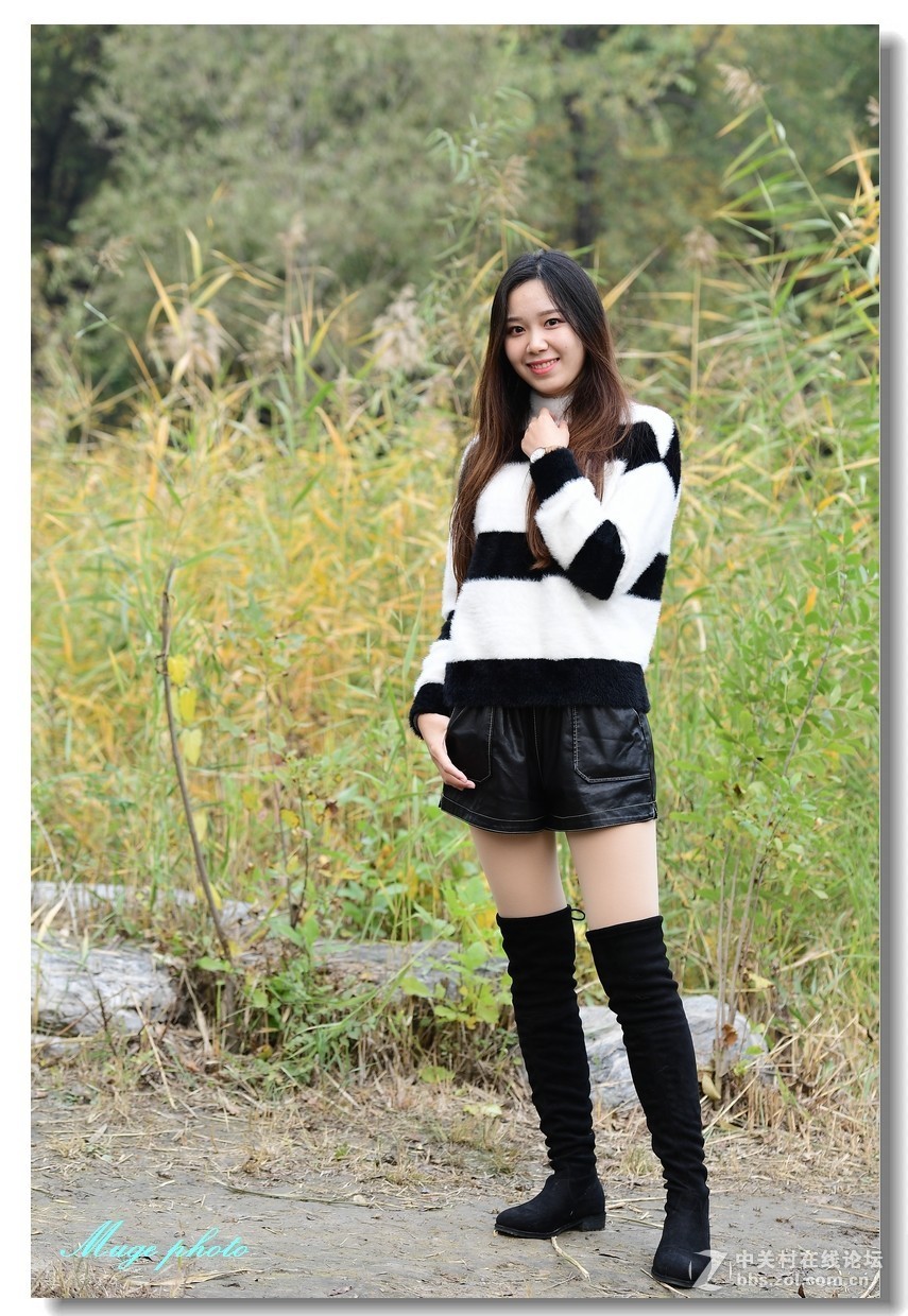 奥森公园拍人像