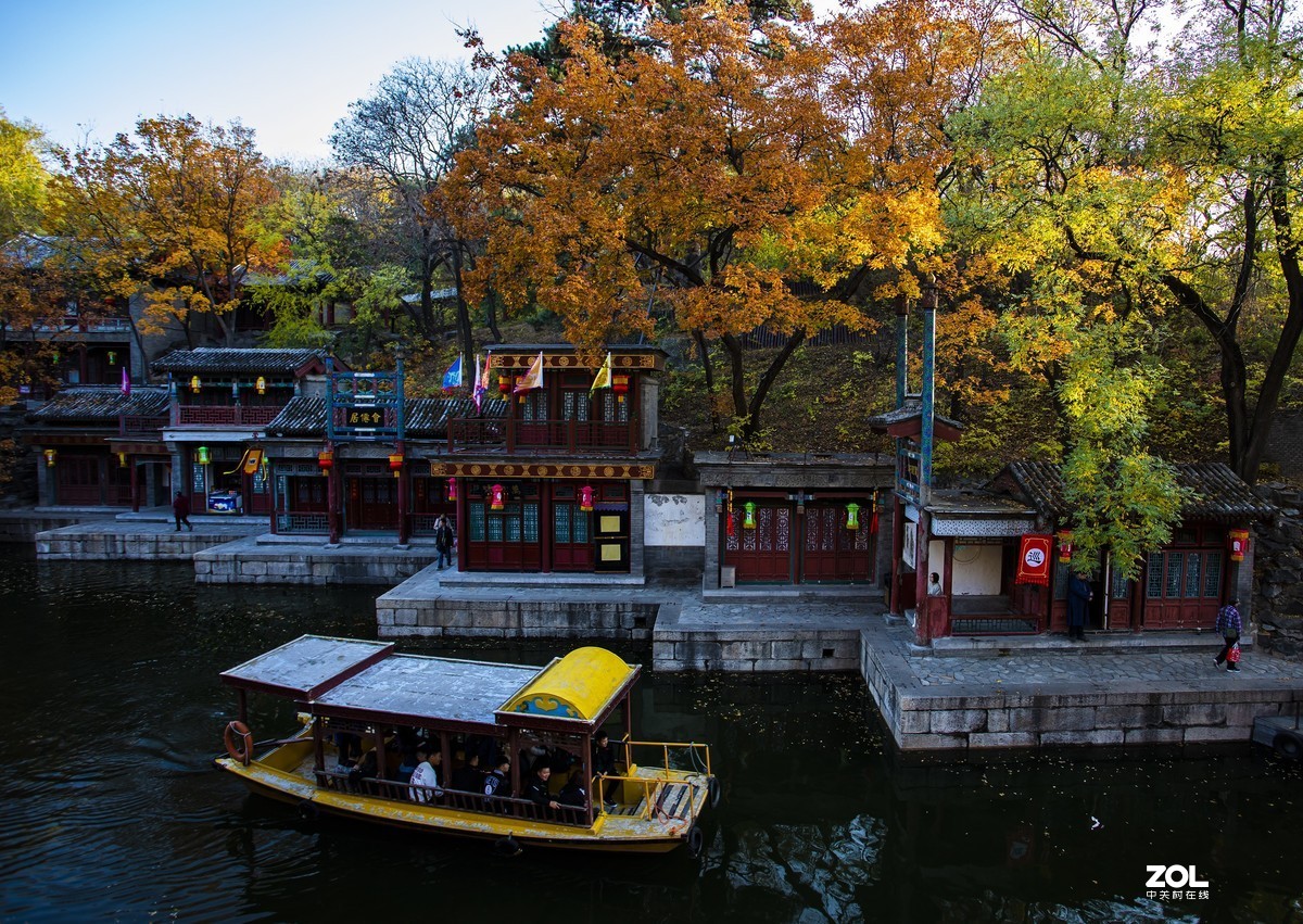 #ZOL月赛晒秋# 颐和园苏州街-这边风景独好！