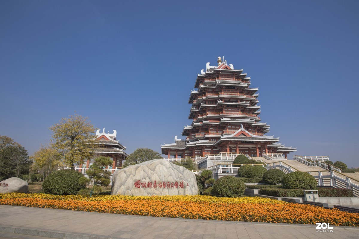 #ZOL月赛晒秋# 沙沟湖水杉公园