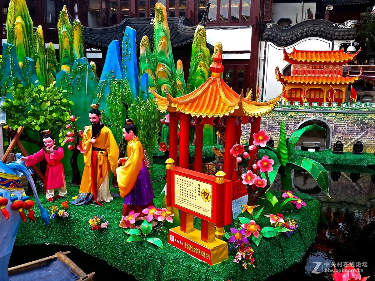 守太岁豫园手机扫街