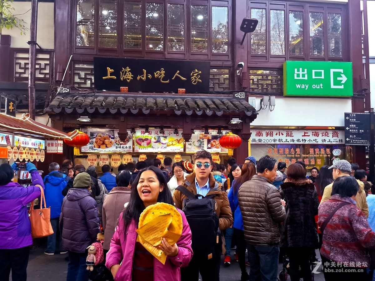 守太岁豫园手机扫街