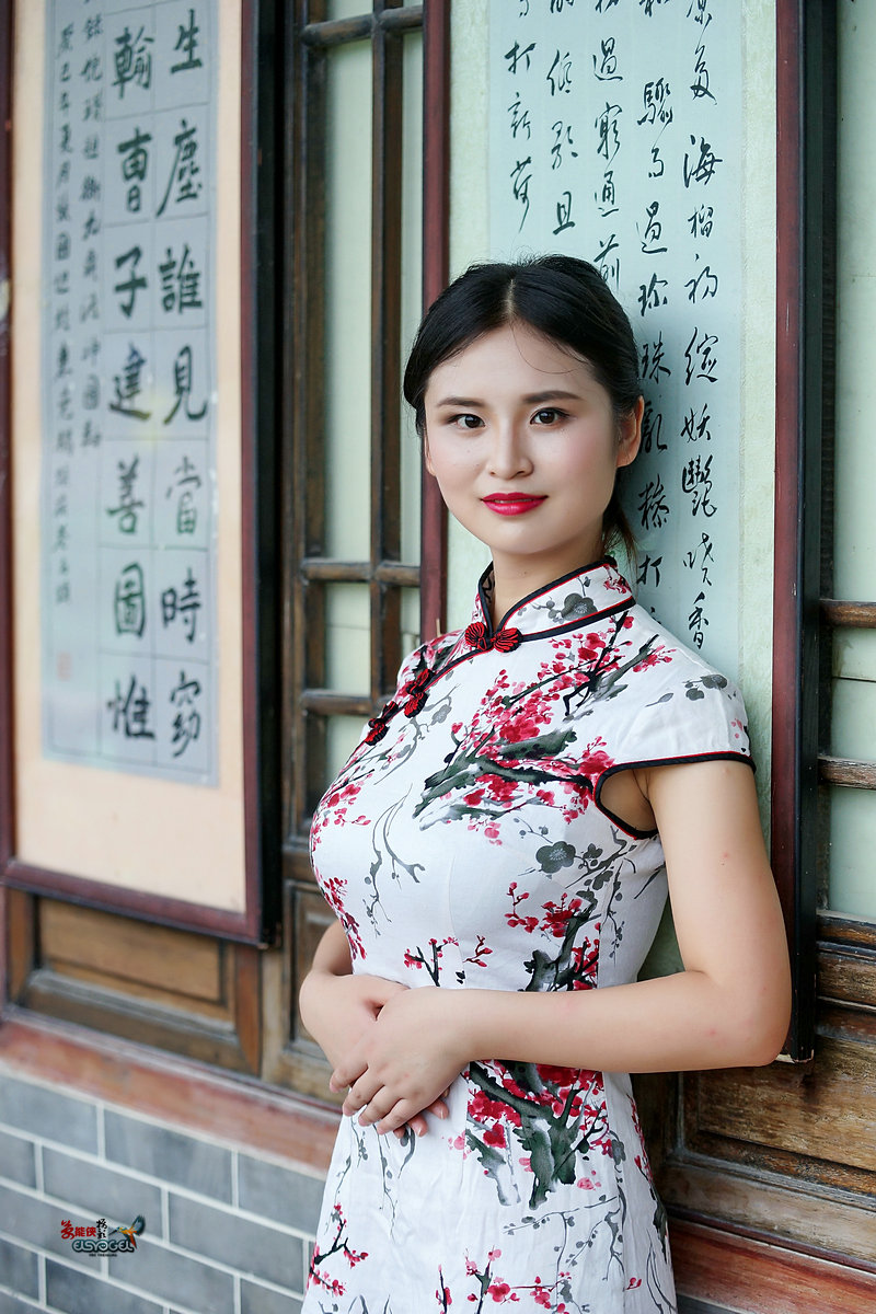 荷塘悦色旗袍少女言希续