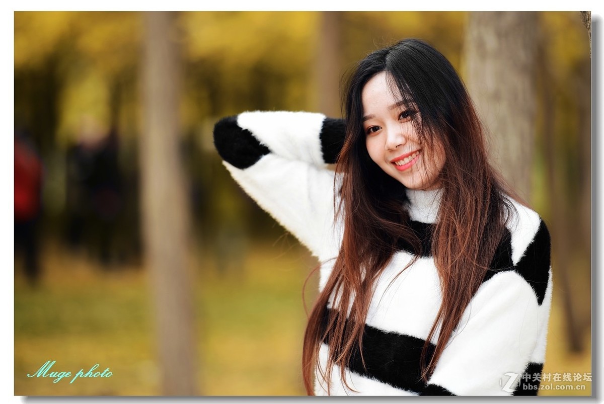 奥森公园拍人像