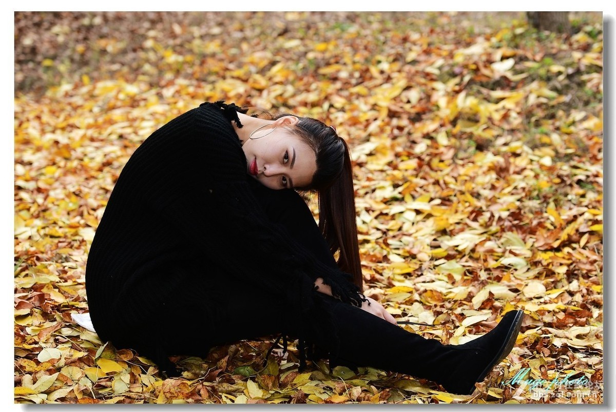 奥森公园拍人像