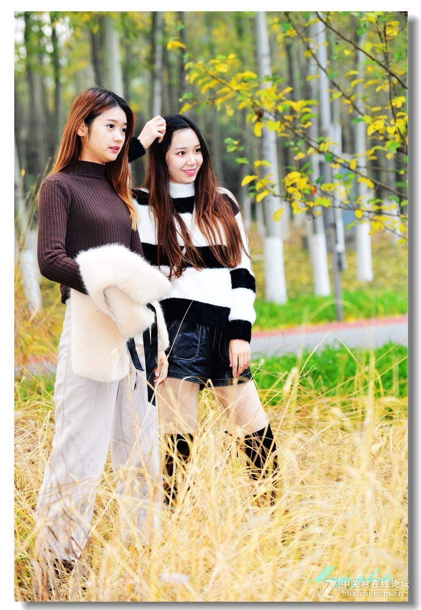 奥森公园拍人像