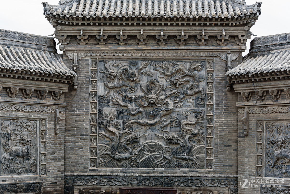 山西省李家大院三雕艺术第一集砖雕艺术