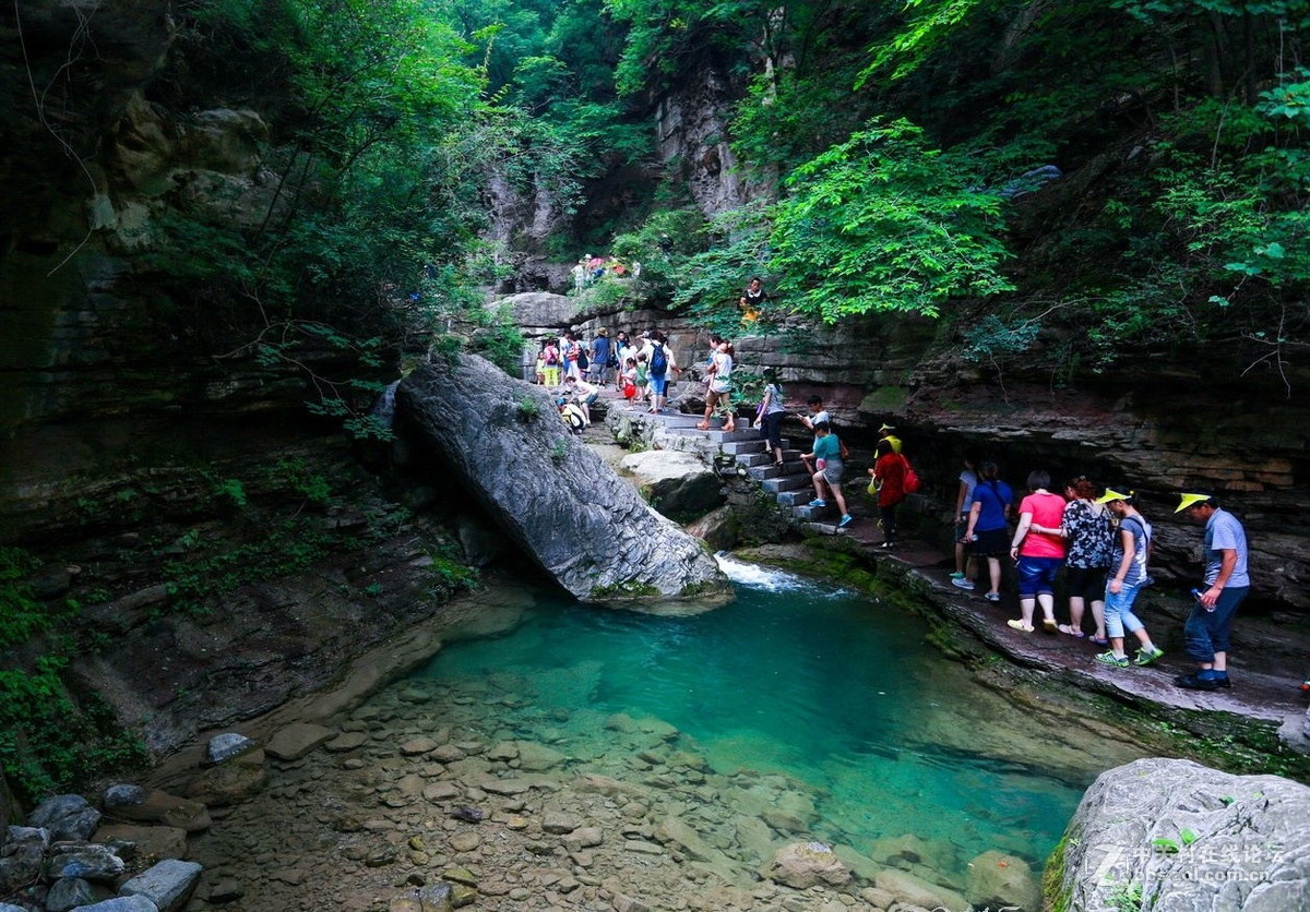 河南焦作云台山潭瀑峡02