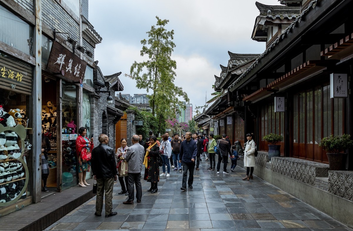 成都宽窄巷子