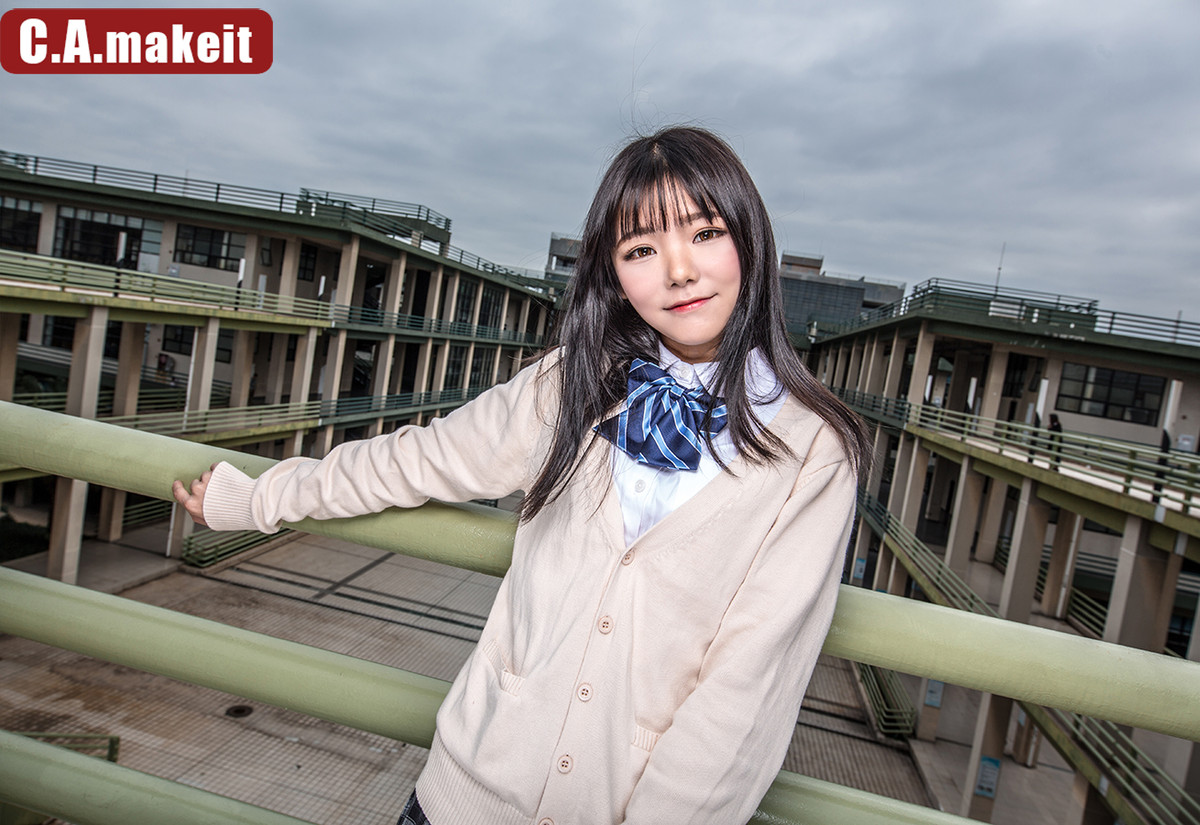 《同一天空下II——蔚蓝的交响诗》——广角外拍灯人像