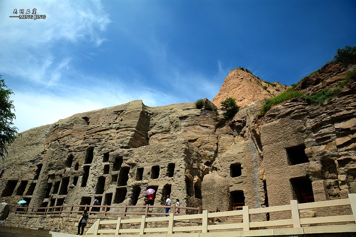 大同 ——  云冈石窟 。