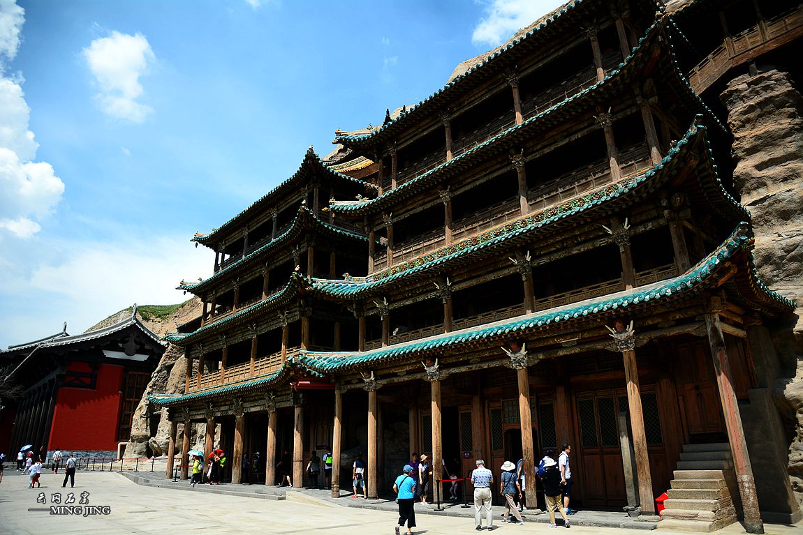 大同 ——  云冈石窟 。