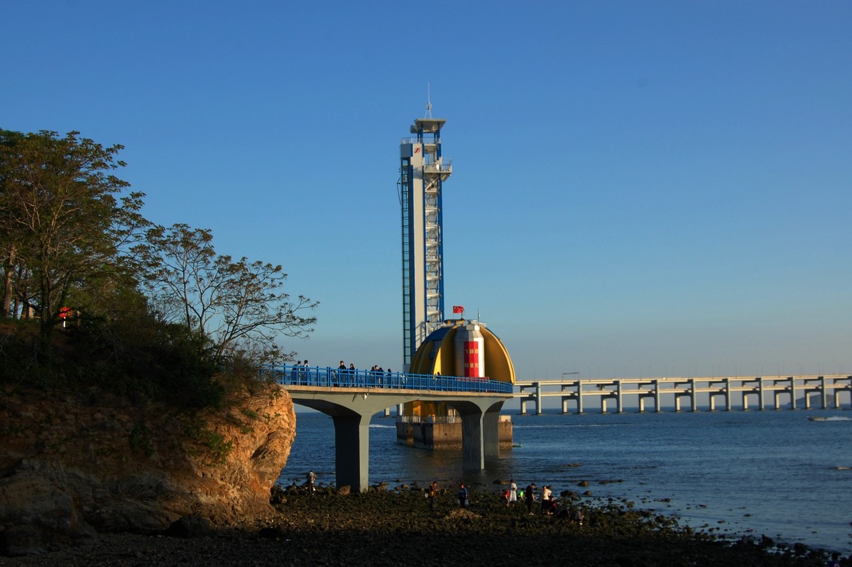 下午天气不错到海边拍几張