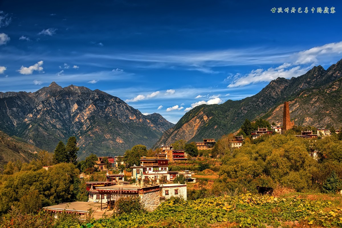 #ZOL月赛晒秋#2019 · 金秋川西行之十一：甘孜州丹巴县 · 中路藏寨