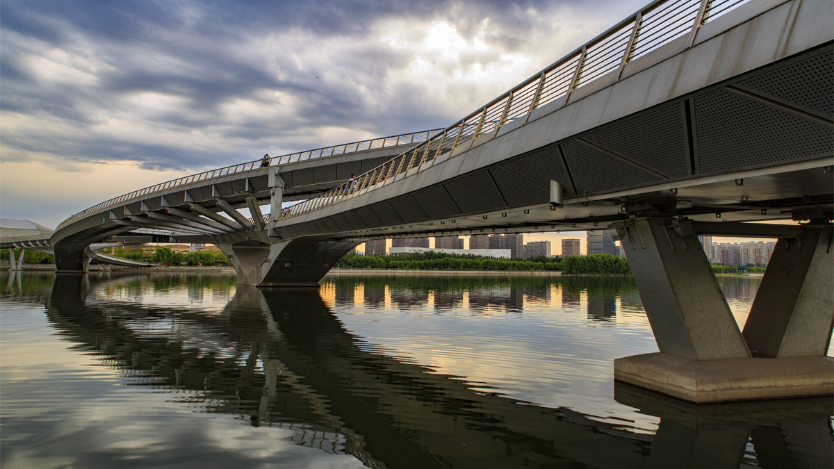 太原长风商务区美景