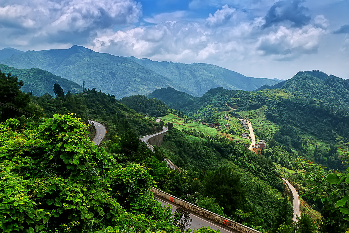 江南行 （90） 《黔北风光》