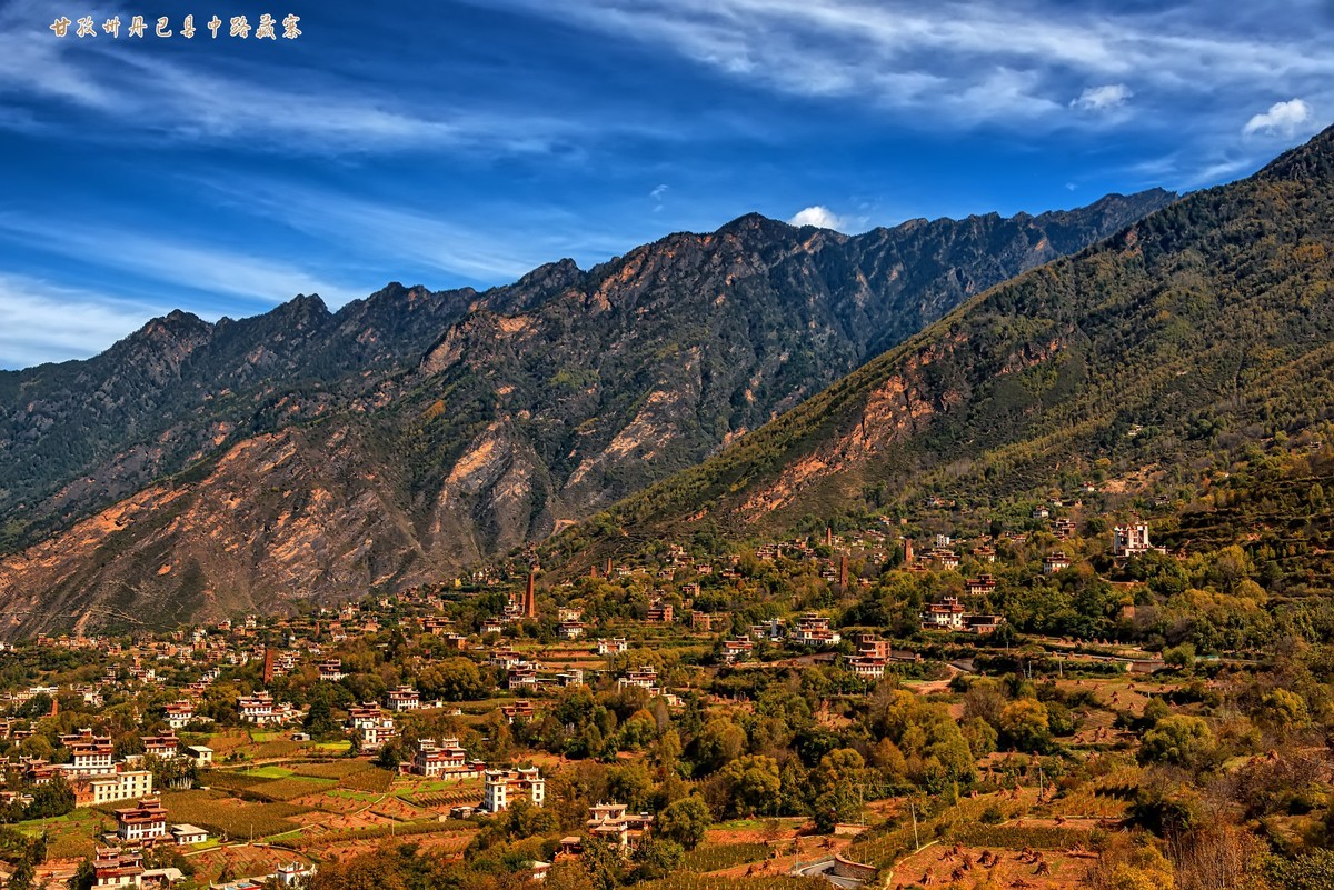 #ZOL月赛晒秋#2019 · 金秋川西行之十一：甘孜州丹巴县 · 中路藏寨