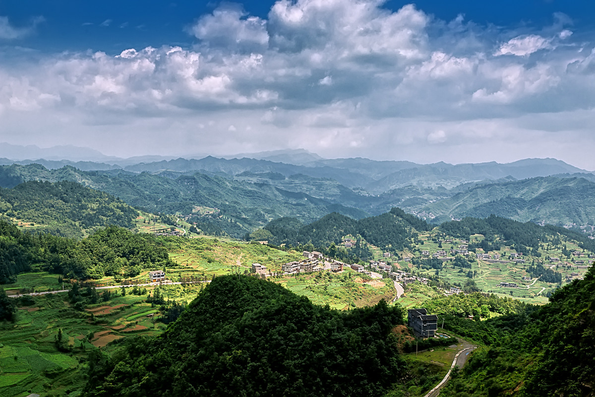 江南行 （90） 《黔北风光》