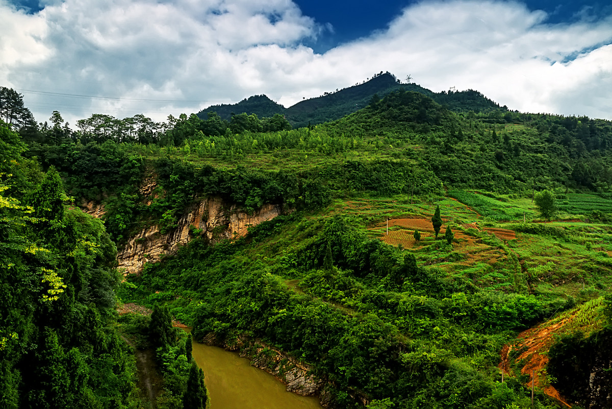 江南行 （90） 《黔北风光》