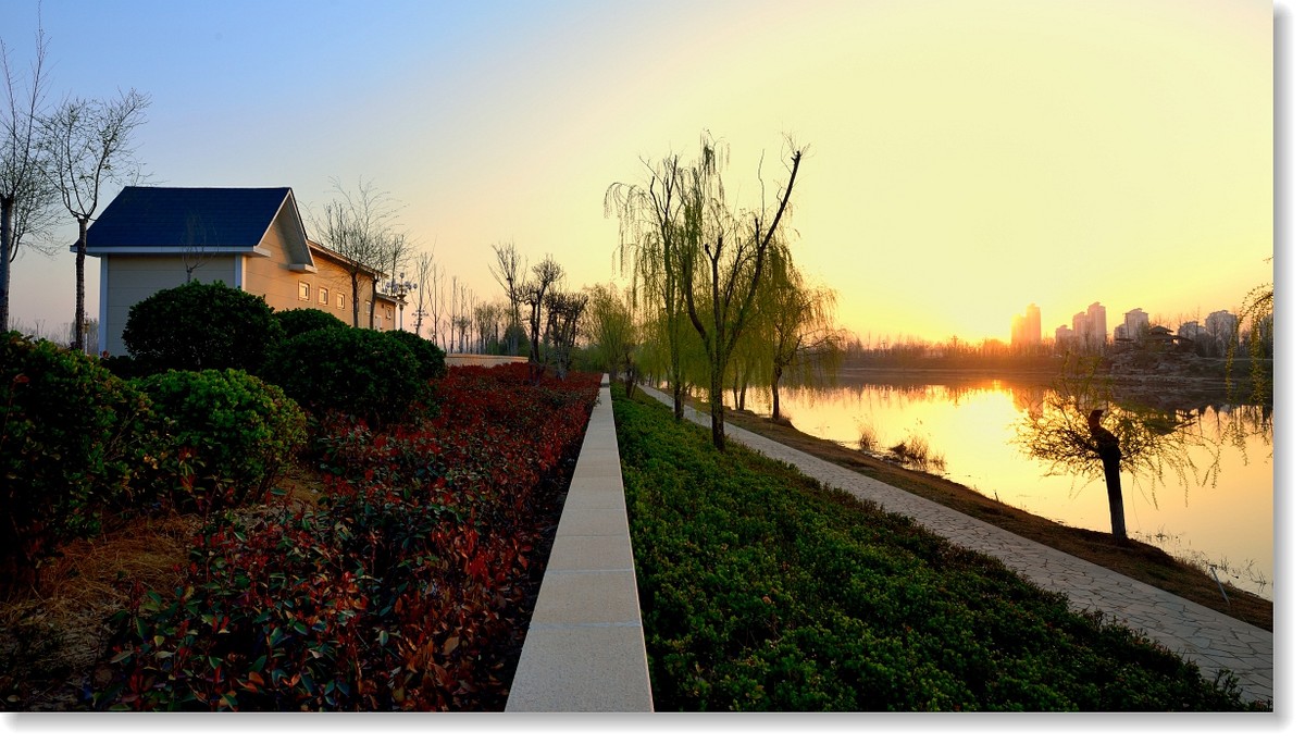 骑射--初春的早晨