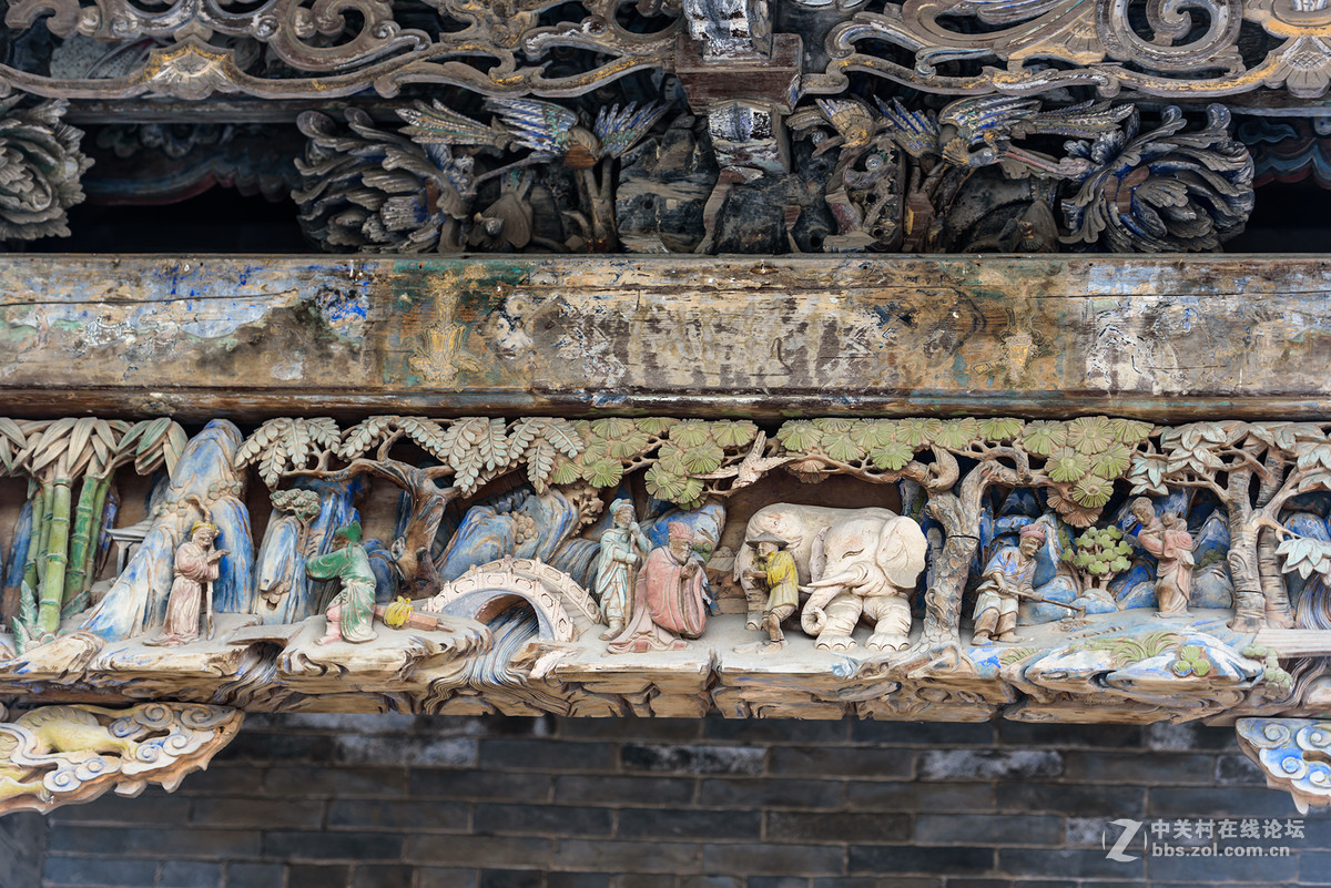 山西省李家大院三雕艺术木雕石雕第二集