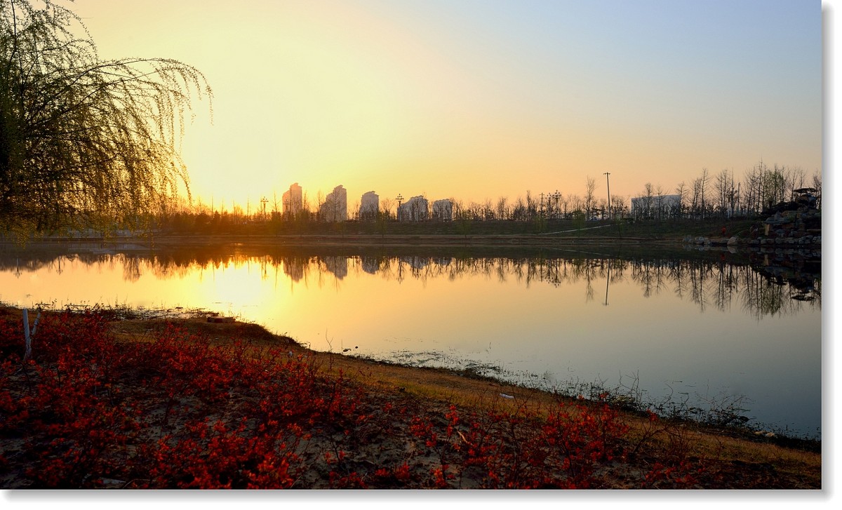 骑射--初春的早晨