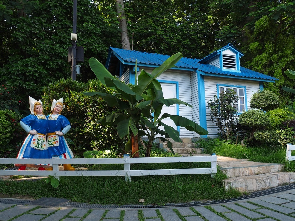 午后的云台花园