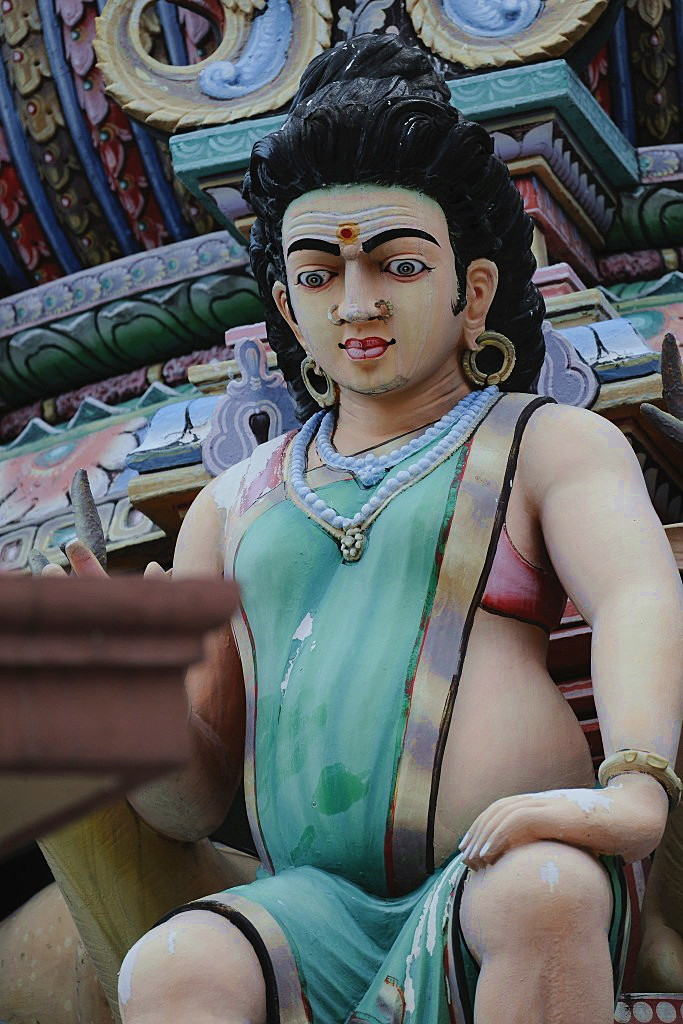 【贺菏泽星空(中国)看望文亭老师和朋友们】印度教雕塑