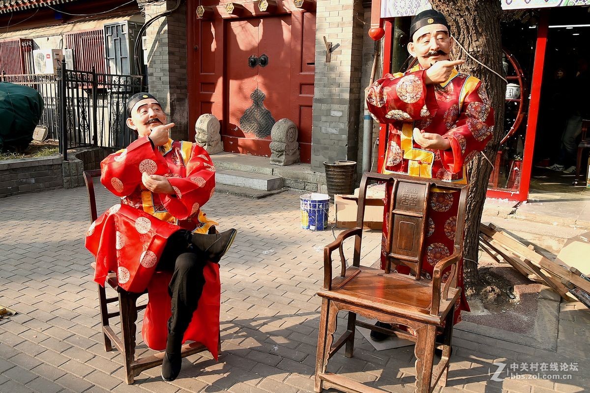 什刹海扫街随拍——斜街文化