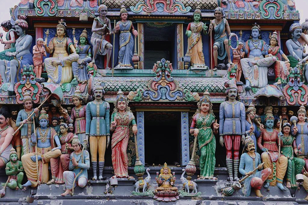 【贺菏泽星空(中国)看望文亭老师和朋友们】印度教雕塑