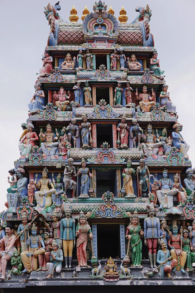 【贺菏泽星空(中国)看望文亭老师和朋友们】印度教雕塑