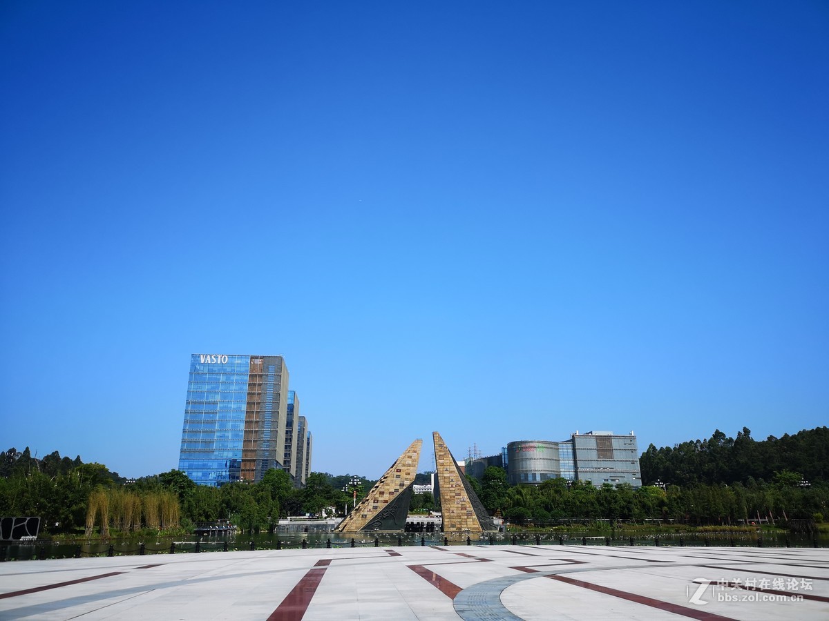 国庆到萝岗科学城广场逛逛