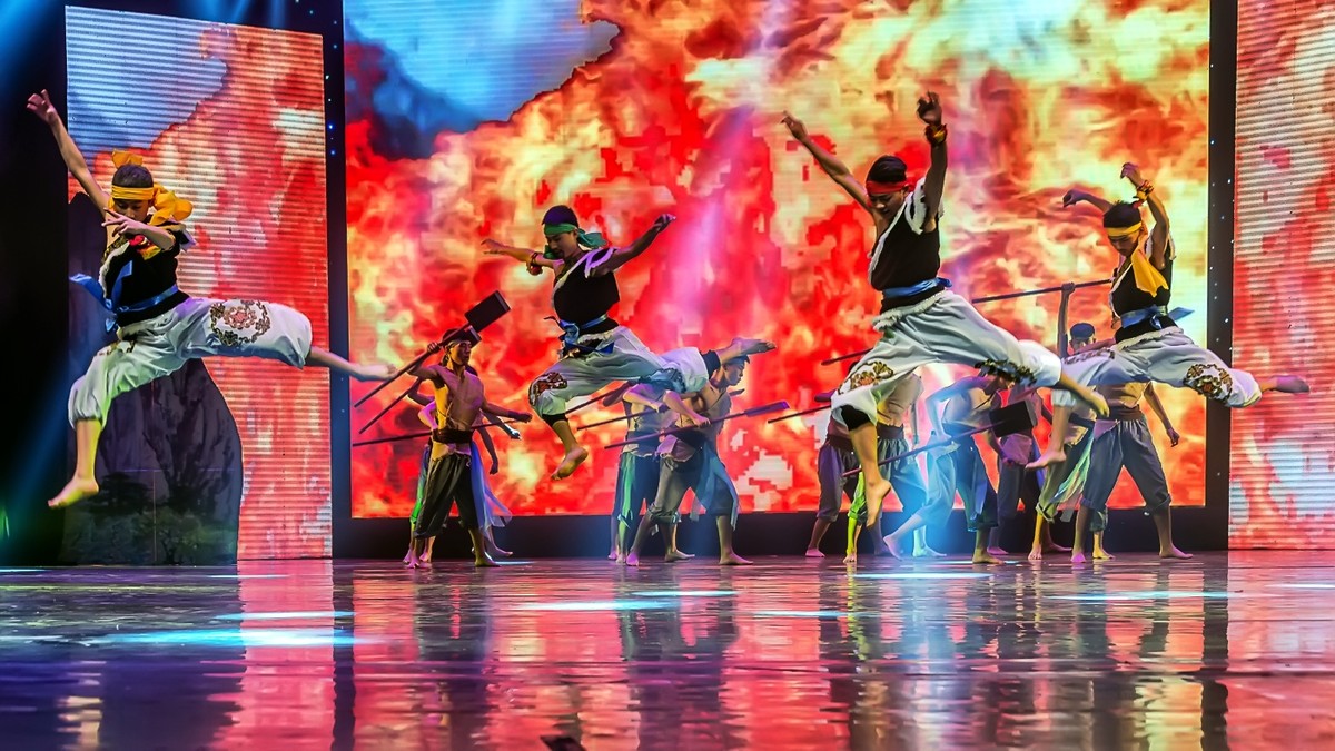 舞台摄影：蹈舞《五丁开山》