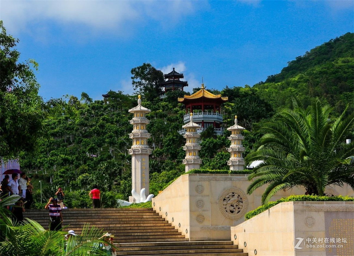 海南三亞南山寺南海觀音