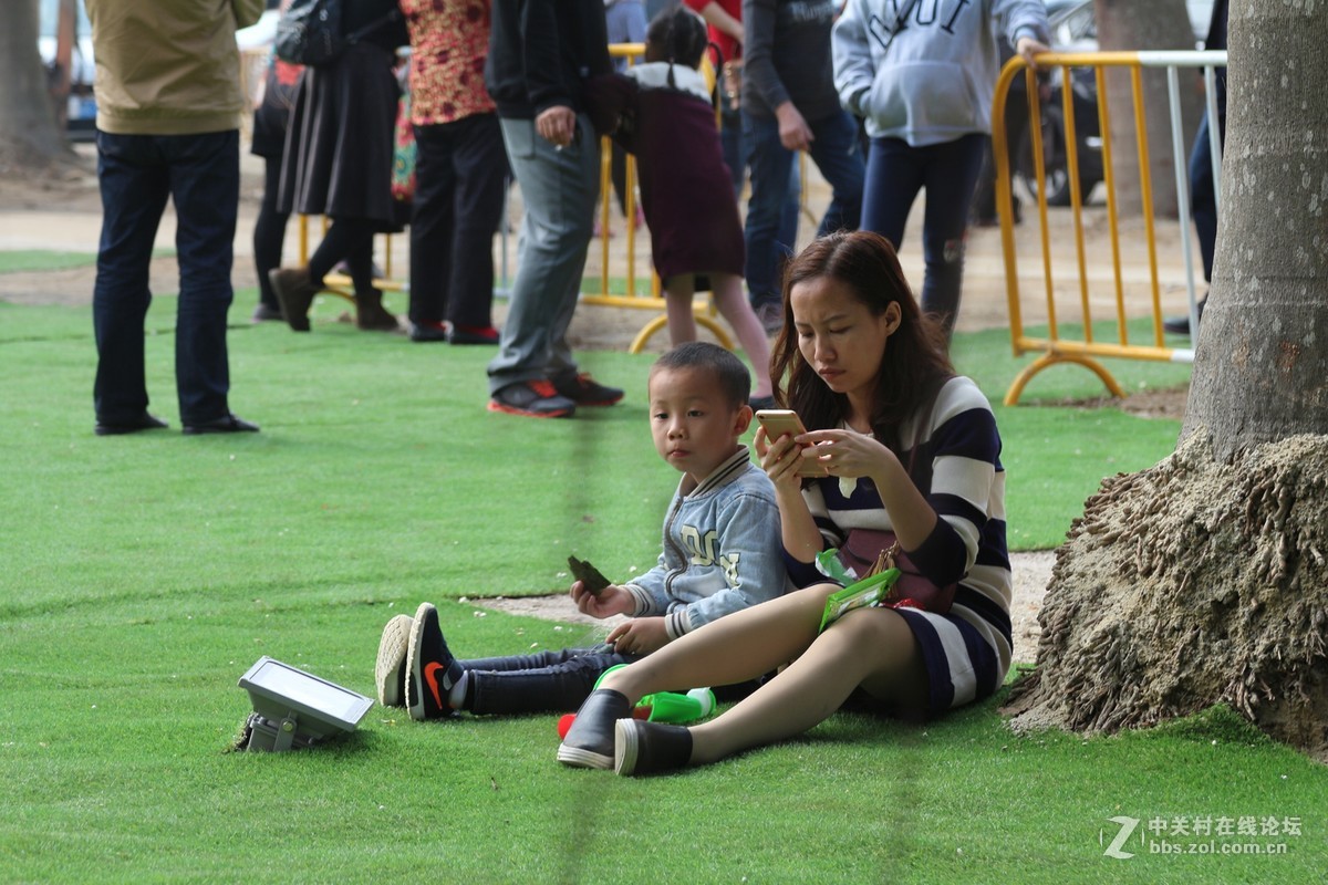 春暖樱花开，美女云集来，“鬼佬趁热闹”，忙坏抓拍人！！！