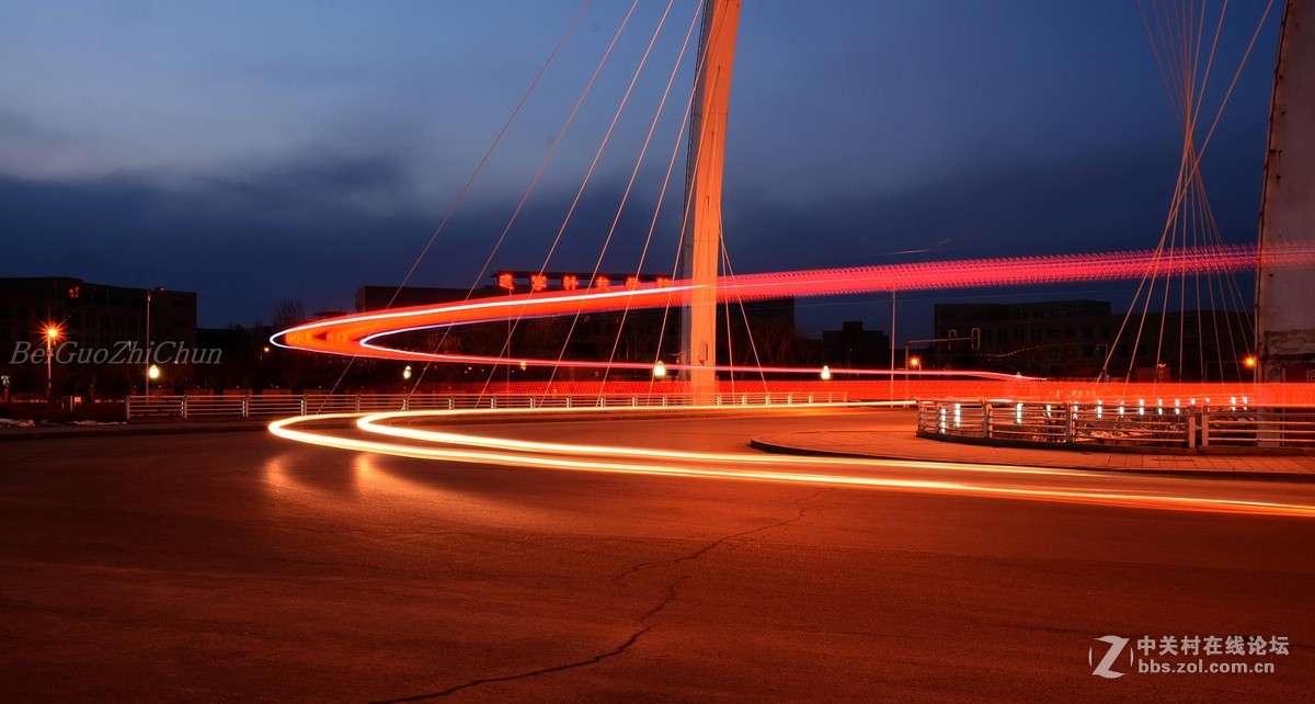 石桥子小镇夜景