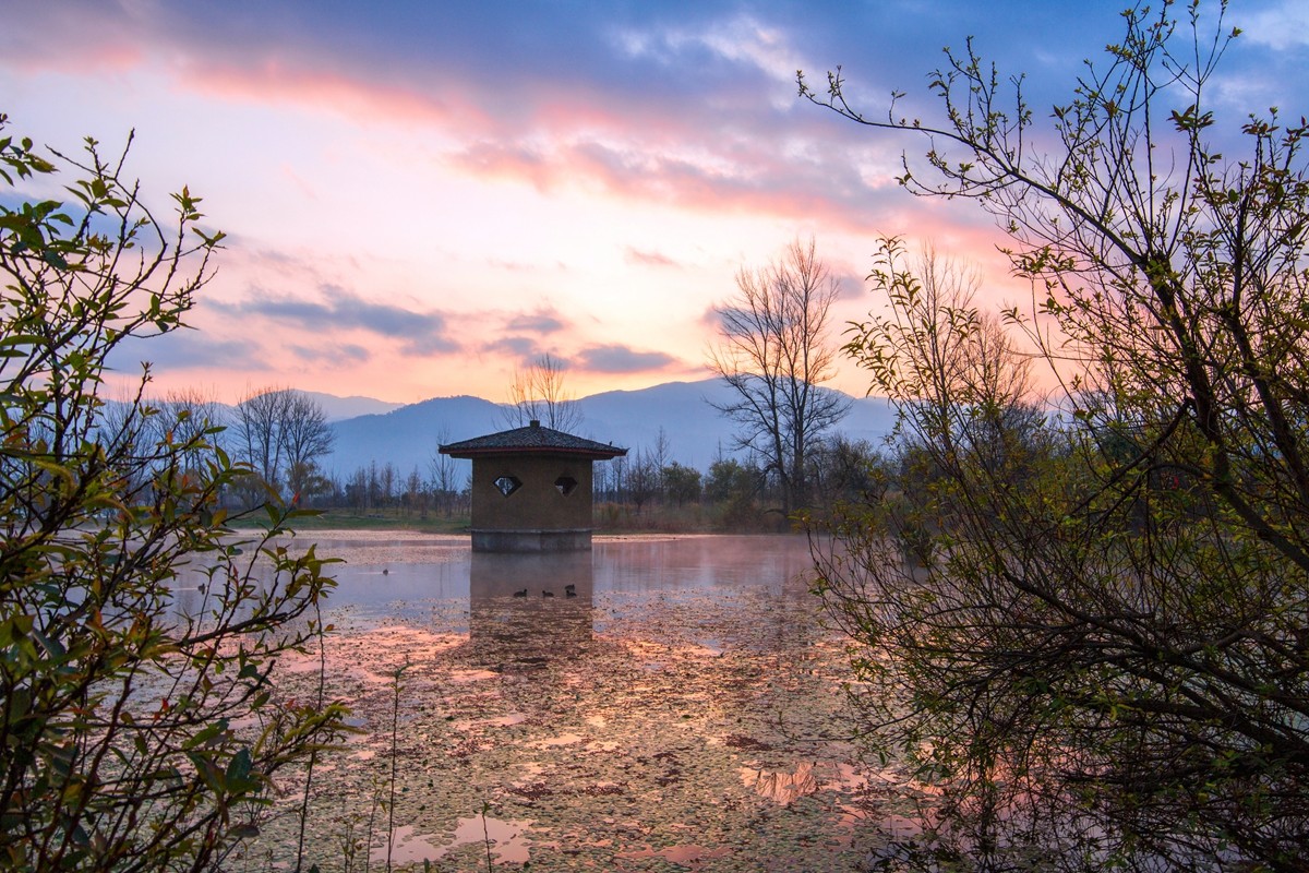 邛海晨曦（15-30拍摄）
