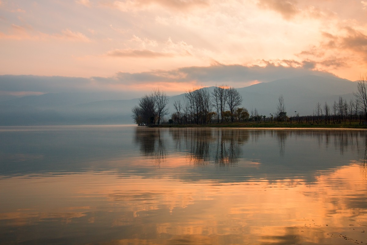 邛海晨曦（15-30拍摄）