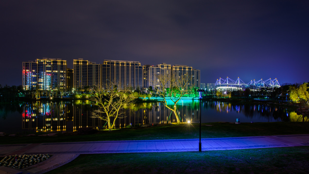 合和公园夜景